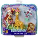 Mattel Enchantimals FKY74 Themenpack Gillian Giraffe, Spiel, Bunt, &Uacute;nica