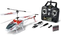 Carson 500507161 Easy Tyrann 250 rot &ndash; Ferngesteuerter Helikopter, Robustes RTF