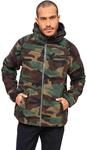 Brandit Teddyfleece Worker Jacket, Woodland, Gr&ouml;&szlig;e 6XL
