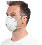 3M Maske f&uuml;r Hand- und Maschinenschleifen 8822, FFP2, mit Ventil, 10 pro...