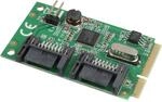 Delock MiniPCIe I/O PCIe Full Size (2X SATA III)