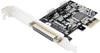 DIGITUS IO-Karte - PCIe - Serielle und Parallele Schnittstellen-Karte - 2x DSUB-9 &