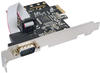 InLine 76618D Schnittstellenkarte, 1x Seriell 9-pol, PCIe (PCI-Express)