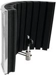 OMNITRONIC AS-02 Mikrofon-Schall-Absorbersystem inkl. Adapter | Akustik-Schirm...