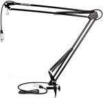 TIE Studio Flexible Mic Stand Pro Mikrofonhalterung Mikrofonarm (inkl. 2, 5m XLR