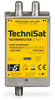 TechniSat TECHNIROUTER MINI 2/1x2 - Einkabellösung / Unicable (für Twin-Empfang, 2
