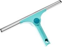 Leifheit Abzieher 2in1 XL Pro Reach, Fensterabzieher mit Wischpad