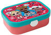 Mepal Brotdose Kinder - Bento Box Kinder - Brotdose Kinder mit Fächern & Gabel -