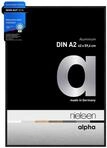 nielsen Bilderrahmen, 42 x 59,4 cm (A2), Aluminium, Schwarz matt, Posterrahmen zum