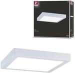 Paulmann 709.00 Deckenleuchte Abia LED Panel, 22 W, 2700 K, IP20, Wei&szlig;, Kunststoff