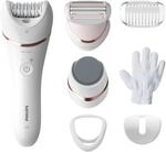 PHILIPS Epilator Series 8000 BRE730/10 Depiladora Wet & Dry