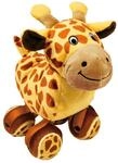 KONG RTS12 Hundespielzeug Giraffe mit Tennisballf&uuml;ssen