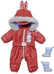 BABY Born Little Schneeanzug mit Kapuze und Stiefeln f&uuml;r 36 cm Puppen, 833100...