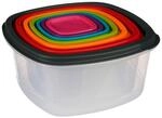 JJA 120392 Quadratische Dose aus Metall, zuf&auml;llige Farbauswahl