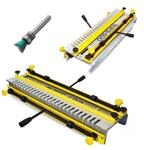 BAMATO Zinkenfr&auml;sger&auml;t BFS-600 | 600 mm Arbeitsbreite | Inkl. 12,7 mm Schablone &