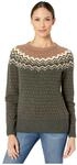 Fj&auml;llr&auml;ven Damen &Ouml;vik Knit Sweater Sweatshirt, Deep Forest, M EU