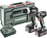 Metabo Combo Set 2.8.4 18V Akku-Maschinen im Set 18V (Maschinenset in metaBOX...