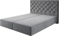 DELIFE Boxspringgestell Dream-Great Mikrofaser Anthrazit 160x200 cm