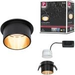 Paulmann 93378 LED Einbauleuchte Gil 3-Step-Dim Rund incl. 1 x 6 Watt Dimmbar, Gold