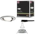 Paulmann 93428 LED Einbauleuchte Nova schwenkbar rund 84 mm 50&deg; GU10 6,5W...