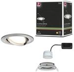 Paulmann 93446 LED Einbauleuchte Nova Coin Einzelleuchte schwenkbar rund 84 mm...