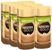 NESCAF&Eacute; GOLD Mild, l&ouml;slicher Bohnenkaffee, Instant-Kaffee aus erlesenen