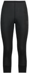 Odlo Thermo Leggings Damen Active Warm 3/4-L&auml;nge | Schwarz | Gr&ouml;&szlig;e XL 