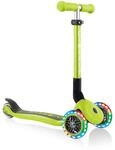 GLOBBER JUNIOR Foldable Lights &ndash; Tretroller, 120/80 mm, ABEC 5, 3-r&auml;drig,