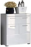 trendteam smart living - Amanda - Kommode - Wei&szlig; Hochglanz - Sideboard - (BxHxT) 73