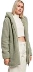 Urban Classics Damen Ladies Sherpa Jacket Jacke, softsalvia, XXL