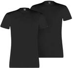 PUMA Herren Puma Basic Men's Crew Neck T-shirt (2 Pack) Underwear, Schwarz, XL EU