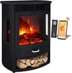 KESSER&reg; Prio Elektrokamin mit Heizung Heizl&uuml;fter Fernbedienung WiFi App...