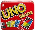 Mattel Games UNO Deluxe Kartenspiel, ab 7 Jahren, 2&ndash;10 Spieler | Klassisches