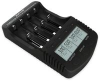 XCell Schnellladeger&auml;t BC-X4000 mit LCD-Display (L x B x H 157 x 92 x 33 mm,
