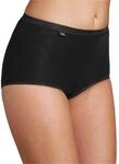 Sloggi Damen Basic+ Maxi Slip, Schwarz, 36 (3er Pack)