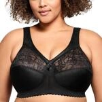 Glamorise Damen 1000 Full Coverage Bra, Schwarz, 105B EU