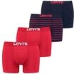Levi&rsquo;s Basic-Boxershorts, einfarbige und gestreifte Baumwollunterw&auml;sche f&uuml;r