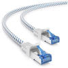 DDMALL CAT 8 Ethernet Kabel 20m, Hochgeschwindigkeit SFTP Netzwerkkabel 40Gbps