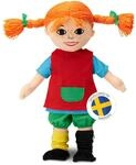 Pippi Langstrumpf Puppe 30 cm &ndash; s&uuml;&szlig;e Stoffpuppe als Baby Spielzeug ab 10 Monaten