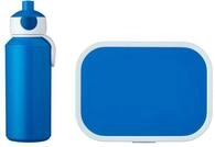 Mepal Pausenset Campus Blau &ndash; Trinkflasche und Brotdose mit Bento-Einsatz &ndash;...