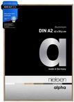 nielsen Bilderrahmen, 42 x 59,4 cm (A2), Aluminium, Eiche, Posterrahmen zum