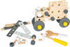 Small Foot Konstruktionsset Miniwob aus Holz, kreativer Bausatz mit Werkzeugen und