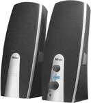 Trust Mila 2.0 PC Lautsprecher, 10 W (5 W RMS), Stereo Computer Boxen,