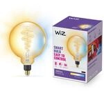 WiZ Tunable White Amber LED Lampe G200 Globe E27 (390 lm), 25 W Filament Lampe im