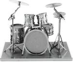 Fascinations Metal Earth MMS076 - 502736, Drum Set, Konstruktionsspielzeug, 2