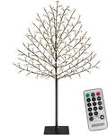 Monzana&reg; Kirschbl&uuml;tenbaum 180 cm 200 LED Warmwei&szlig; Au&szlig;en Innen Timer...