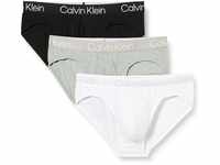 Calvin Klein Herren 3er Pack Hip Briefs Unterhosen Baumwolle mit Stretch,...