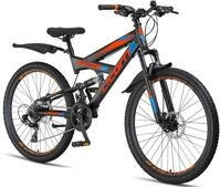 Licorne Bike Strong D Premium Mountainbike in 26 Zoll - Fahrrad f&uuml;r Jungen,