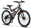 Licorne Bike Strong D Premium Mountainbike in 26 Zoll - Fahrrad für Jungen,