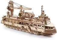 UGEARS 3D-Puzzles Forschungsschiff &ndash; Vatertagsgeschenk DIY-Modellschiff 3D &ndash;